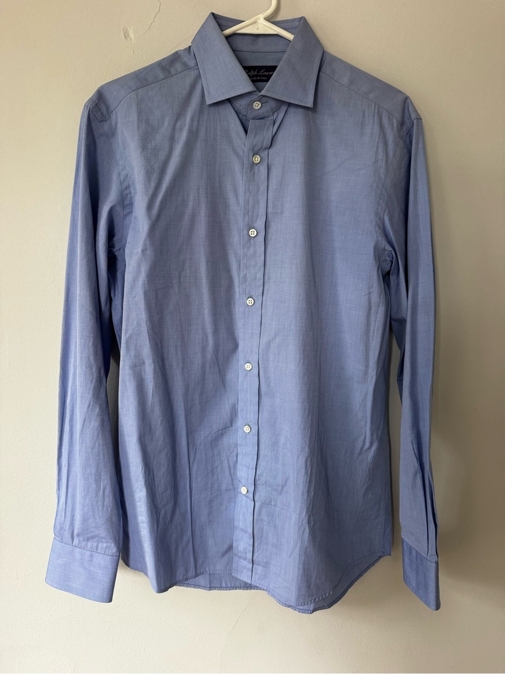 Ralph Lauren Purple Label Men's Light Blue Dress Shirt